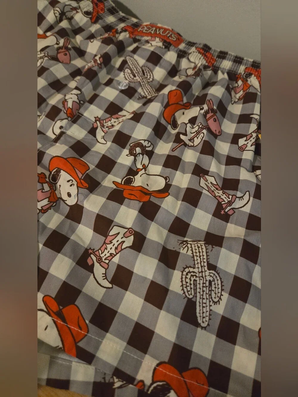 Peanuts cowboy shorts comfort